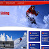 Skiing Blogger Template