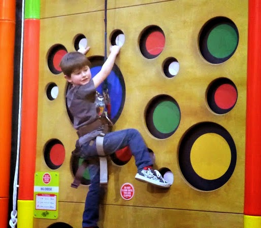Clip n Climb Maryport - Just hanging about.