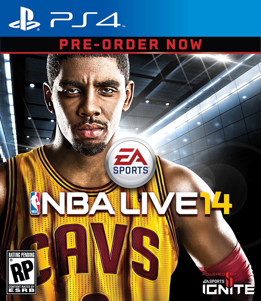 Kyrie Irving Cover Athlete for NBA Live 14
