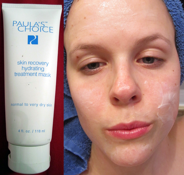 Bad Outfit, Great Lipstick: Paula's Recovery Treatment Mask Mini-Review and FOTD