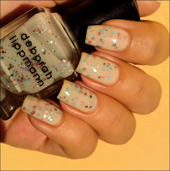 So Nailed Deborah Lippmann Glitter in the Air