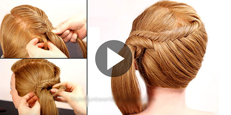 Learn How To Make Simple And Easy Fishtail Braid Hairstyle See