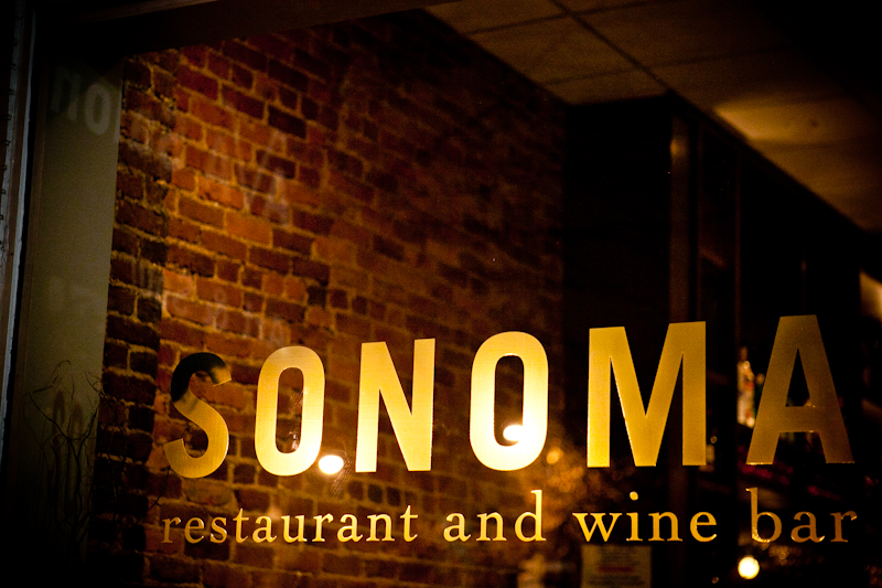 Bridal Bubbly Sonoma Restaurant and Wine Bar!