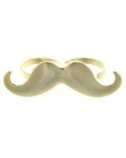 Cool Mustache Themed Products Mustache Ring