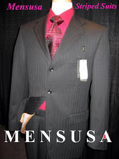 Mensusa Striped Suits