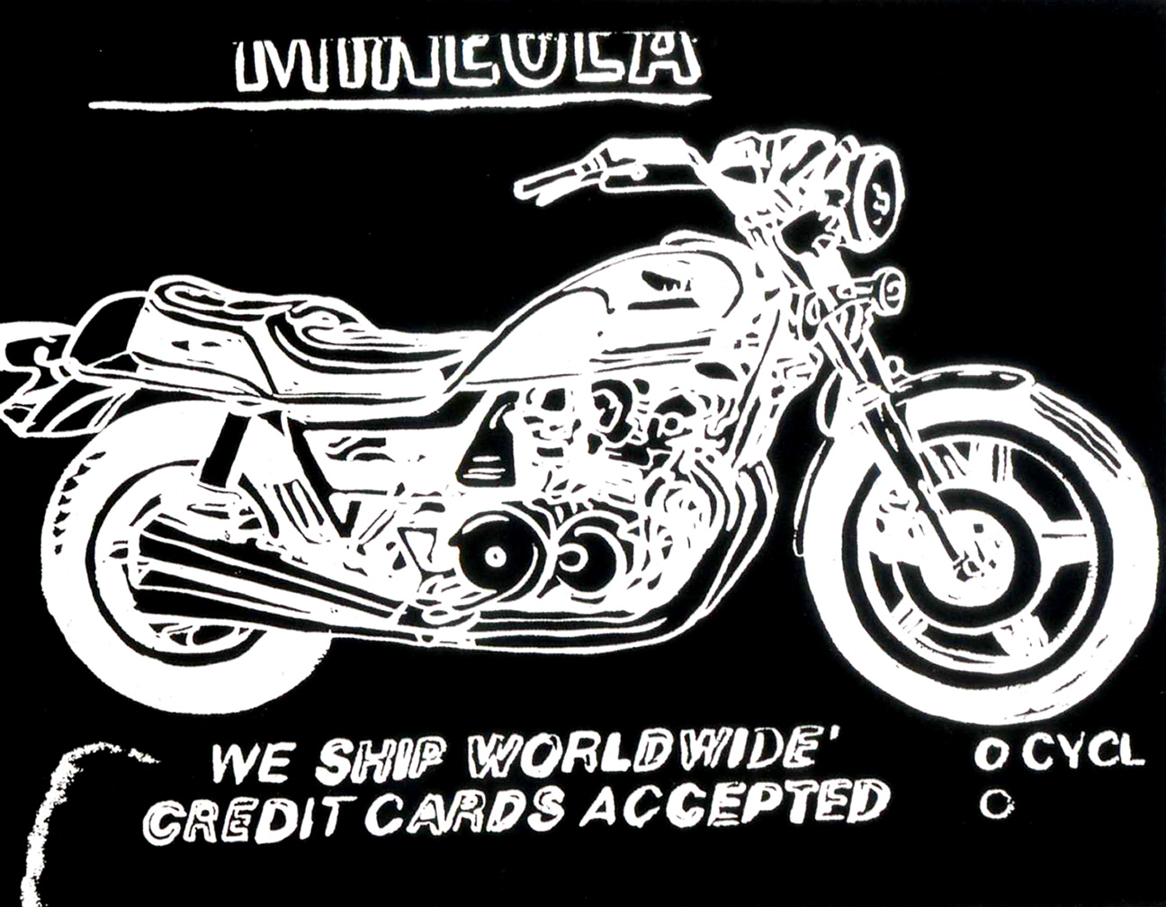 El Jefe M.C. Warhol Andy Mineola Motorcycle