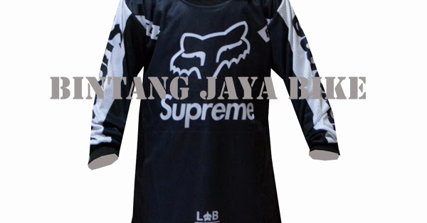 Jersey Sepeda Anak Fox Black (Rp.60.000) - BINTANG JAYA BIKE