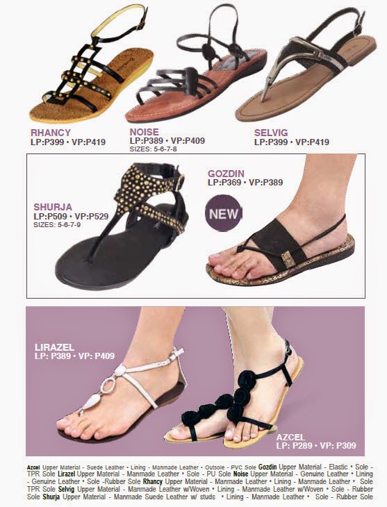 Boardwalk Brochure: Boardwalk Ladies Sandals January 2015