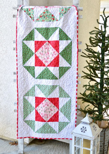 Lucky Star by Jedi Craft Girl found on A Bright Corner - pattern from the Fresh Fat Quarter Quilts Book by Andy Knowlton