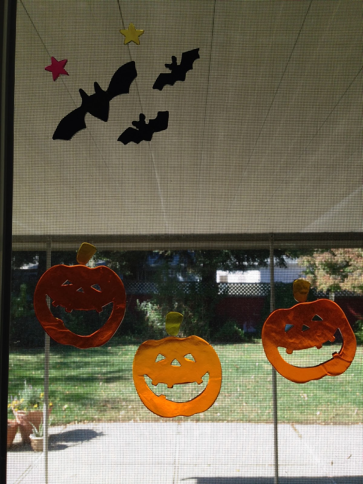 At home with the Hooligans Reusing Gel Window Clings