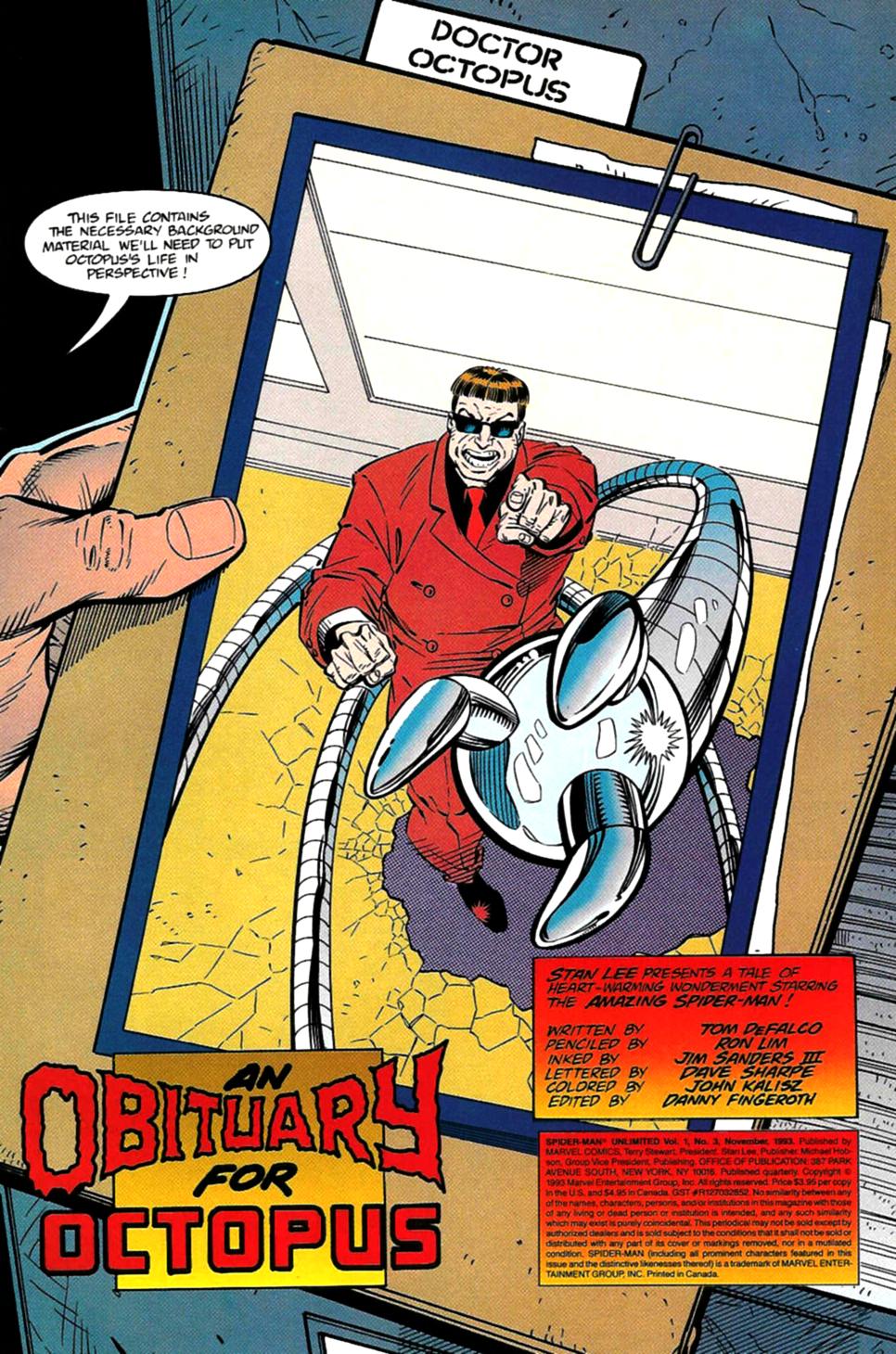 Read online Spider-Man Unlimited (1993) comic -  Issue #3 - 4