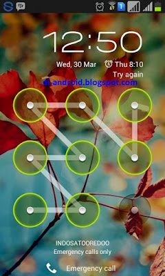 Cara Mengunci HP Android Dengan Pola