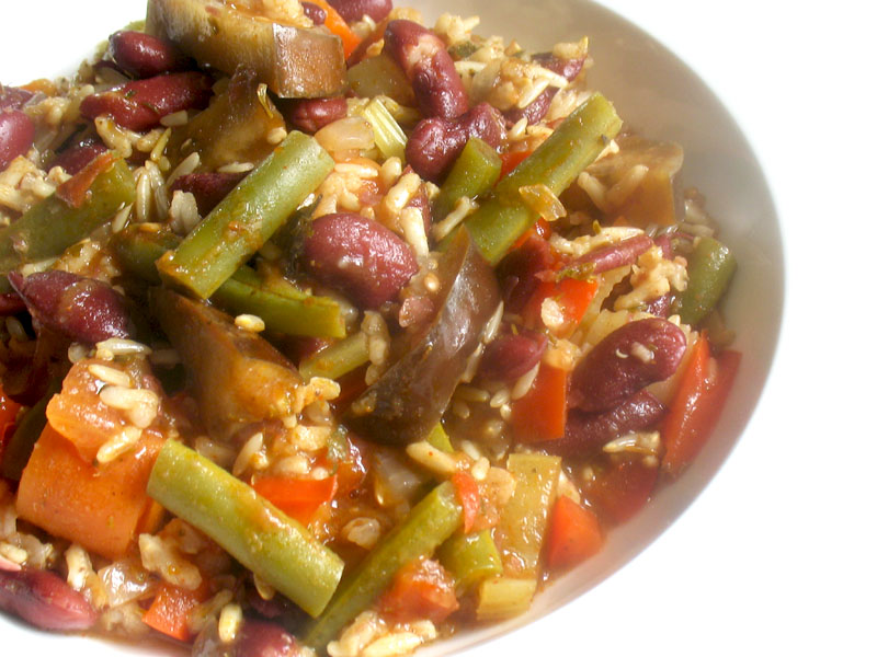 Red Kidney Bean Jambalaya Lisa's Kitchen Vegetarian Recipes