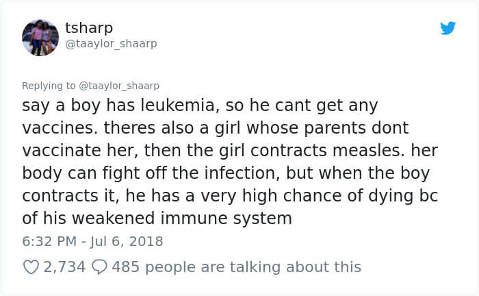 Woman Began A Powerful Thread On Twitter To Raise Awareness About Vaccines
