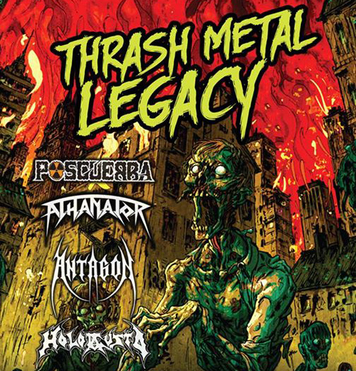 El Parche Colombia Thrash Metal Legacy Medellin 2018