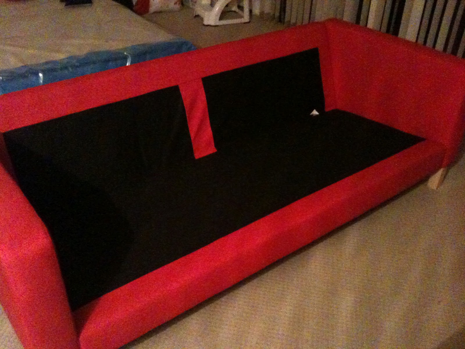 the eff words fashion, food and fun how to assemble an IKEA sofa