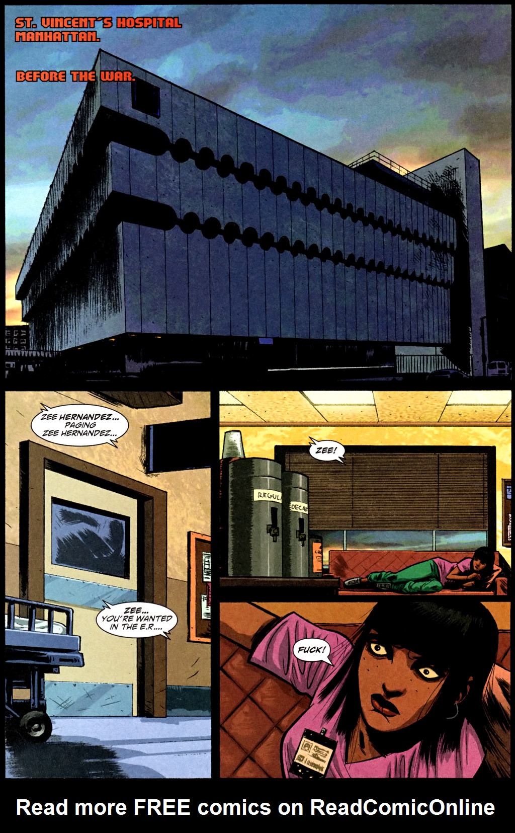 Read online DMZ (2006) comic -  Issue #11 - 3