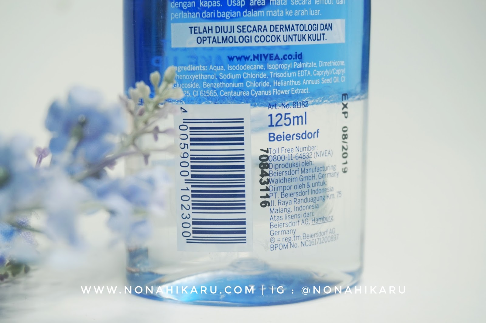 REVIEW NIVEA DOUBLE EFFECT EYE MAKEUP REMOVER Beauty & Travelling