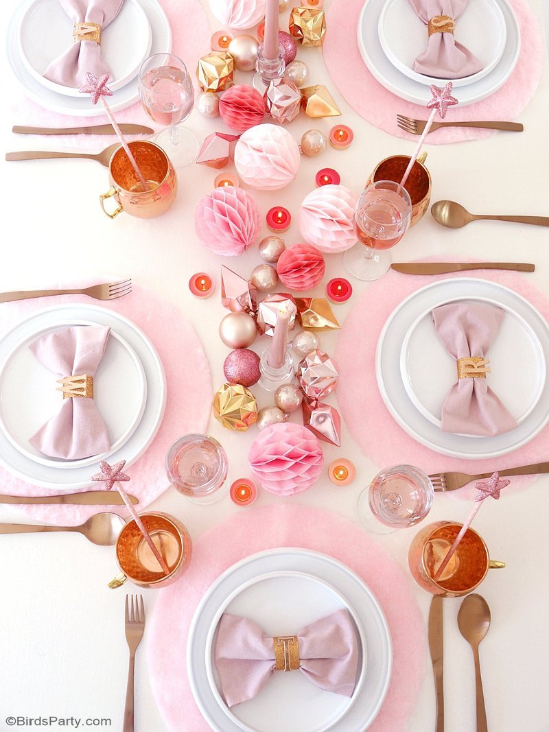 Diy No Sew Pink Fluffy Table Place Mats Party Ideas Party Printables Blog