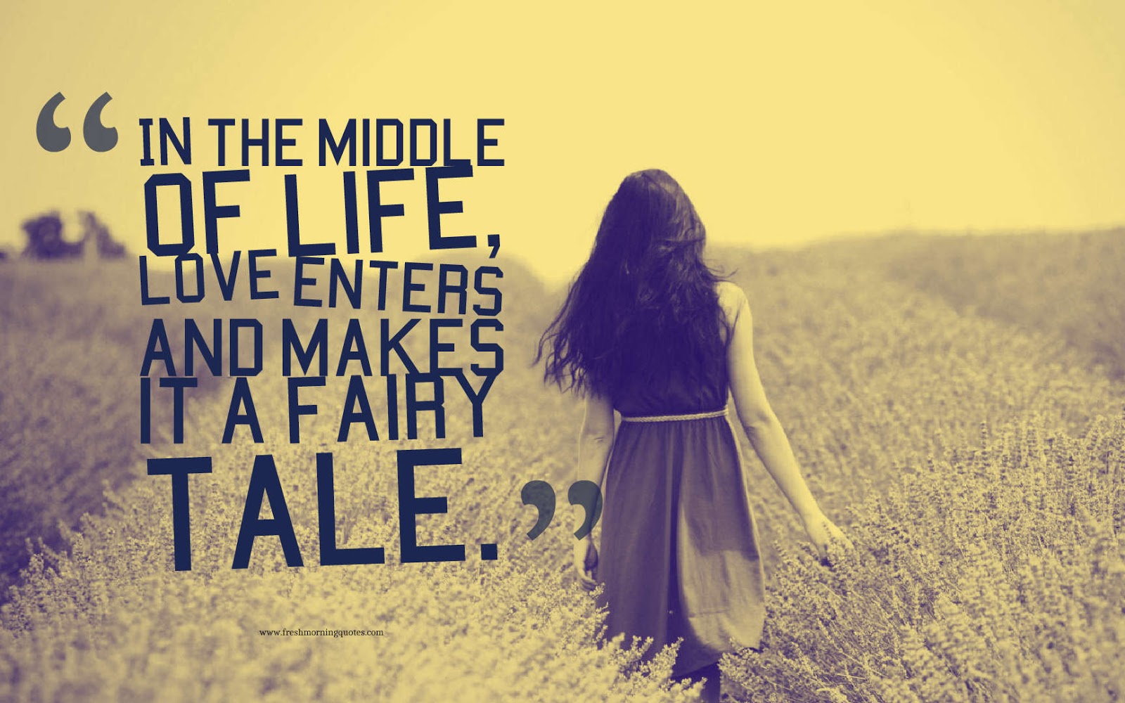 love makes life a fairy tale