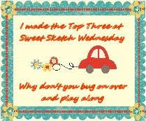 Oh My, I Was Top 3 at Sweet Sketch Wednesday on 18th May 2011