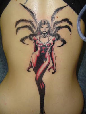 Spider Tattoo Designs Hot Women Design Art