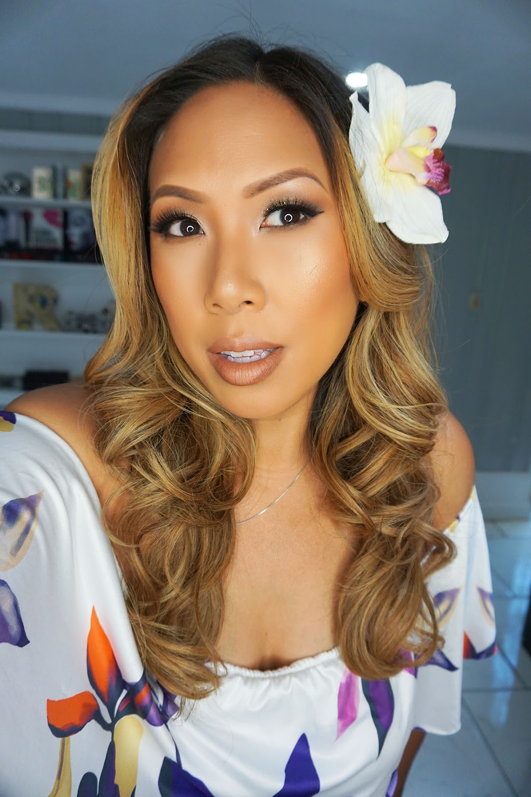 Baby Shower Hair and Makeup and Outfit Makeup By RenRen