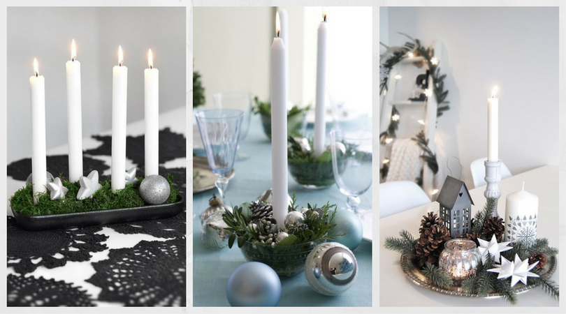 10 centros de mesa diy para decorar tu mesa esta Navidad