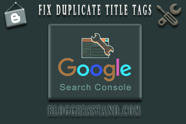 How To Solve Duplicate Title Tags Error From Webmaster Tool Fix duplicate title tags problem error from google search console in webmaster tool