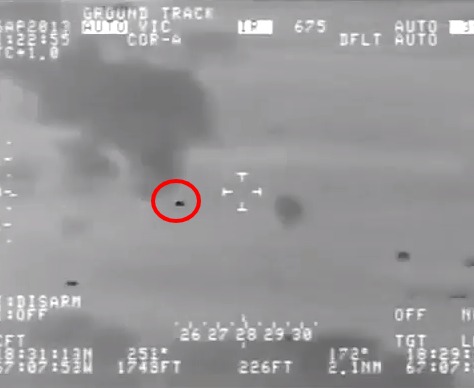 This is an image taken from the leaked military plane UFO incident. This-is-an-image-taken-from-the-leaked-military-plane-UFO-incident.