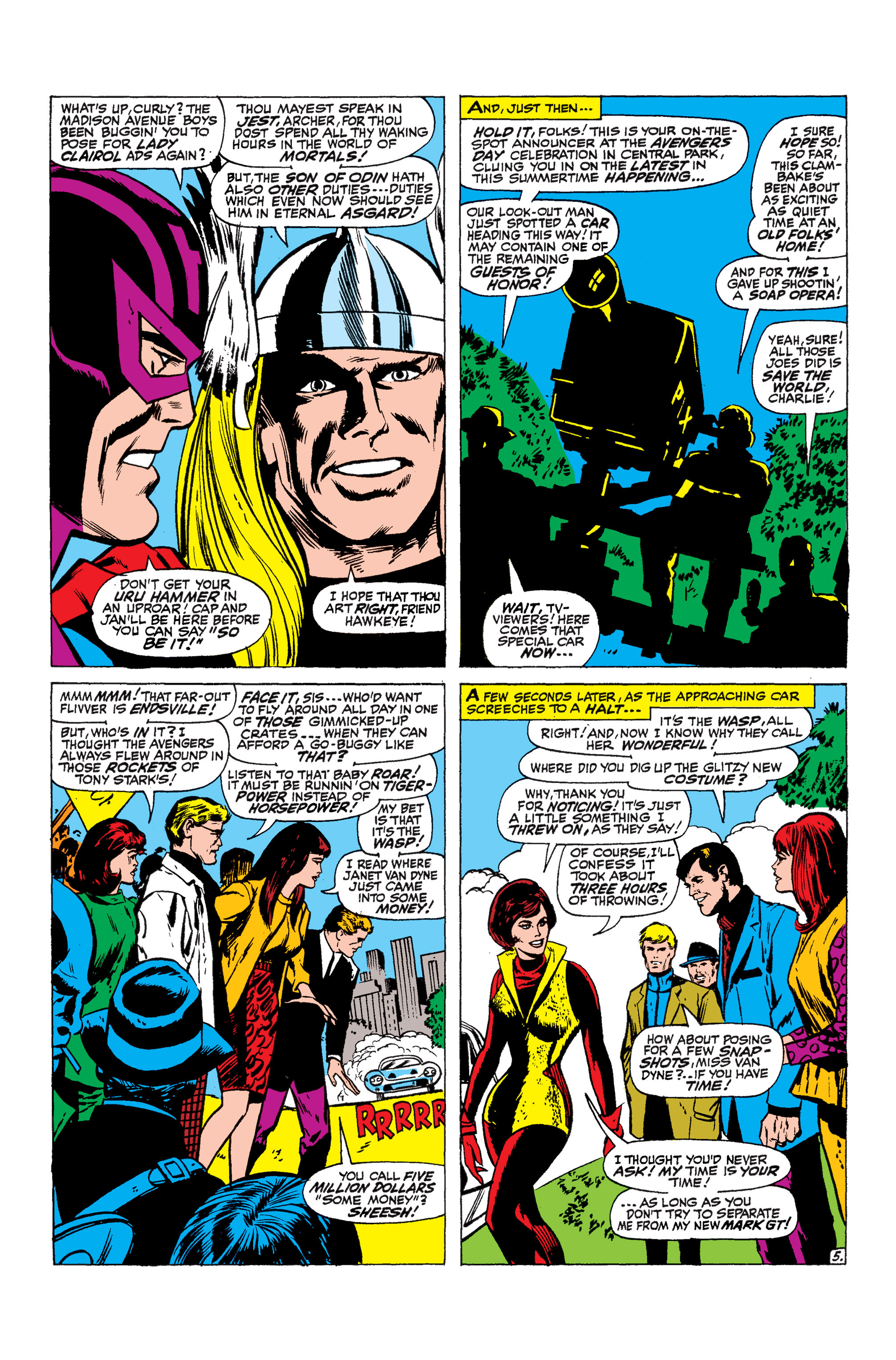 Read online Marvel Masterworks: The Avengers comic -  Issue # TPB 5 (Part 1) - 92