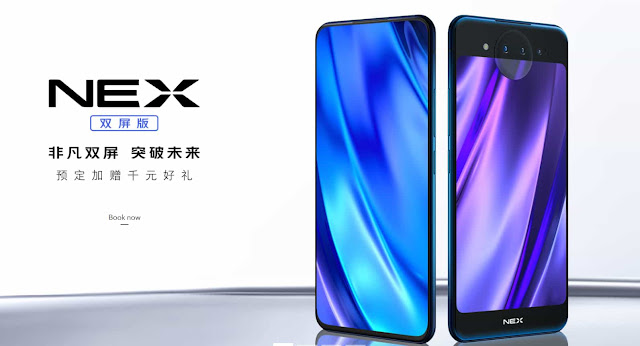 Vivo Nex Dual Screen full specification in Detail - Eazzyone.com