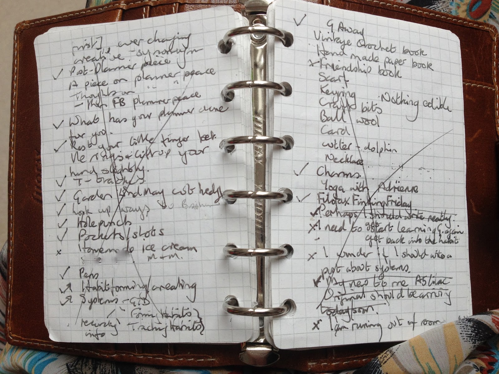 My Filofax Blog Bullet Journal and Filofax