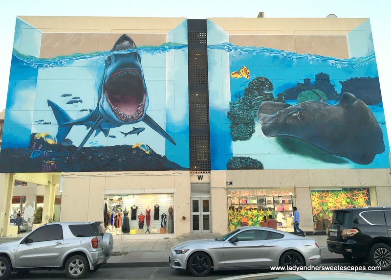 Amazing Street Art in Karama Lady & her Sweet Escapes