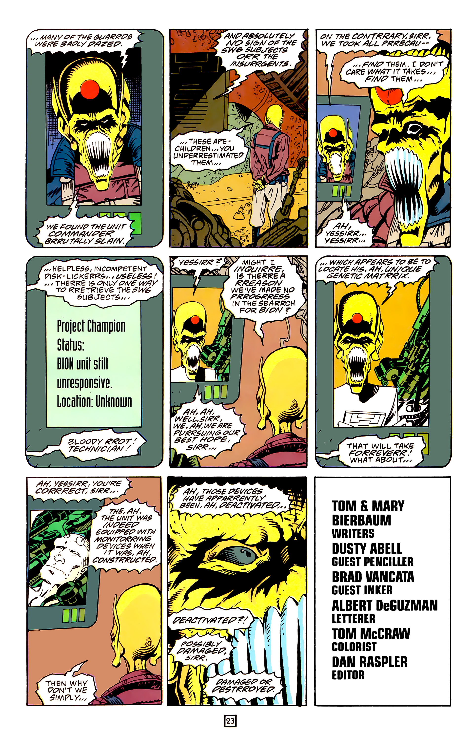 Read online Legion of Super-Heroes (1989) comic -  Issue #25 - 24