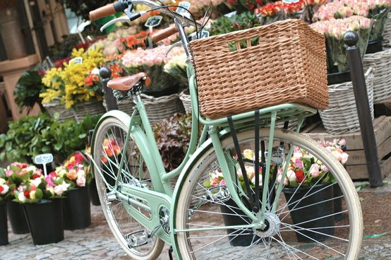 mint green bike paint