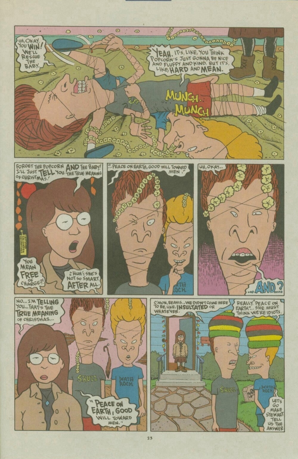 Read online Beavis and Butt-Head comic -  Issue #12 - 23