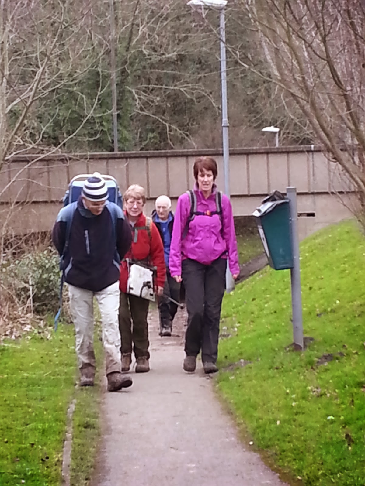 Swog Blog. (Stockport Walking Outdoor Group.) Baslow Walk 23.02.2014