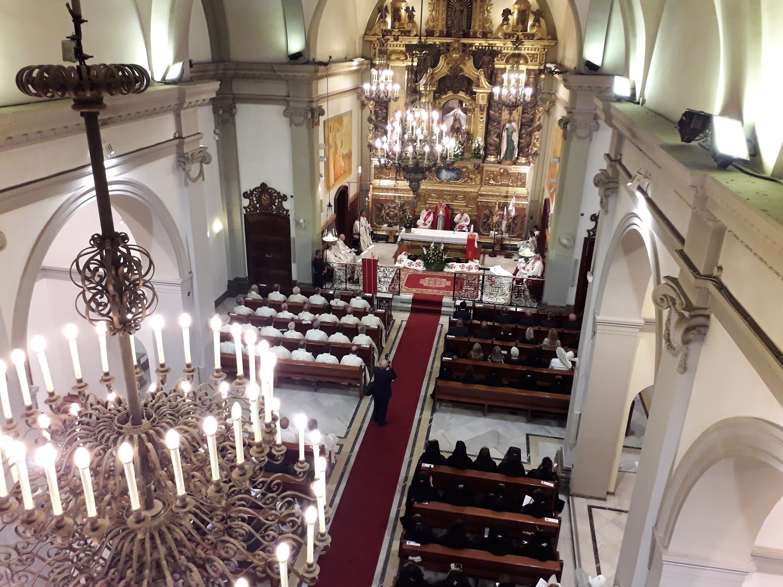 Vela de Armas de los Caballeros del Santo Sepulcro de Jerusalem (Lugartenencia de España Oriental)