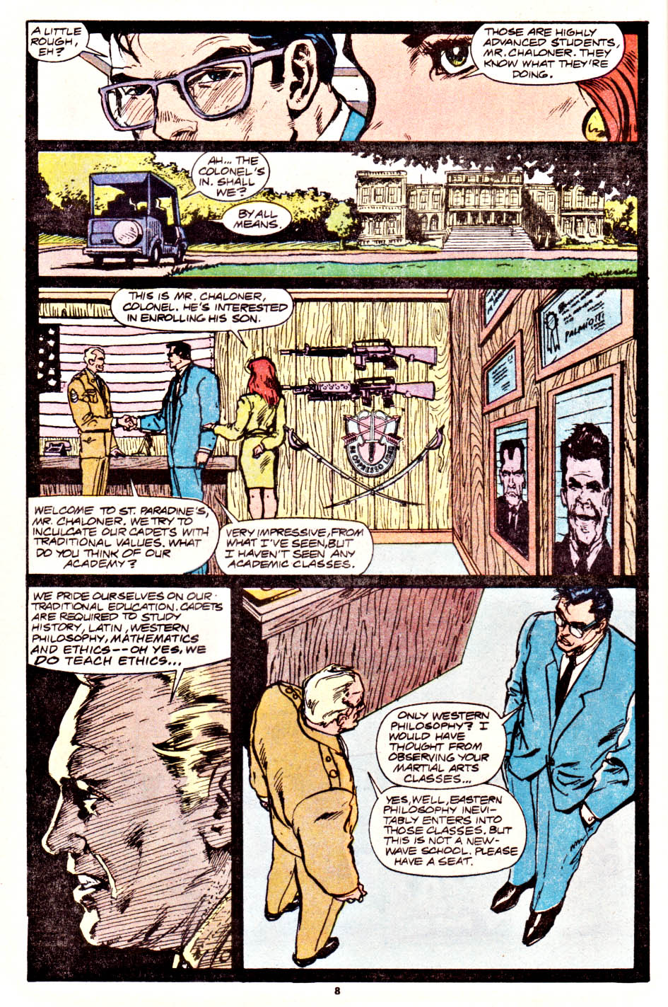 Read online The Punisher (1987) comic -  Issue #42 - St. Paradine's - 7