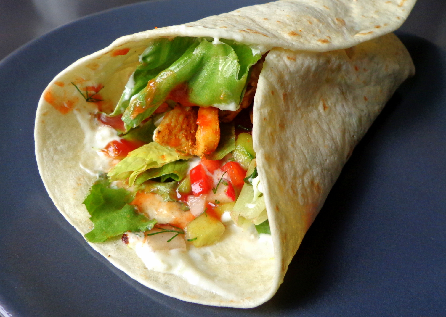 The Sweet Damsel Tortilla z kurczakiem