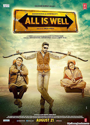 All Is Well 2015 Hindi DVDRip 700mb ESub