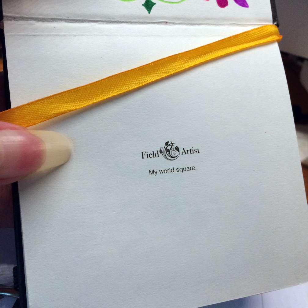 Artists' Journal Sketchbook Review Field Artist 4" Square