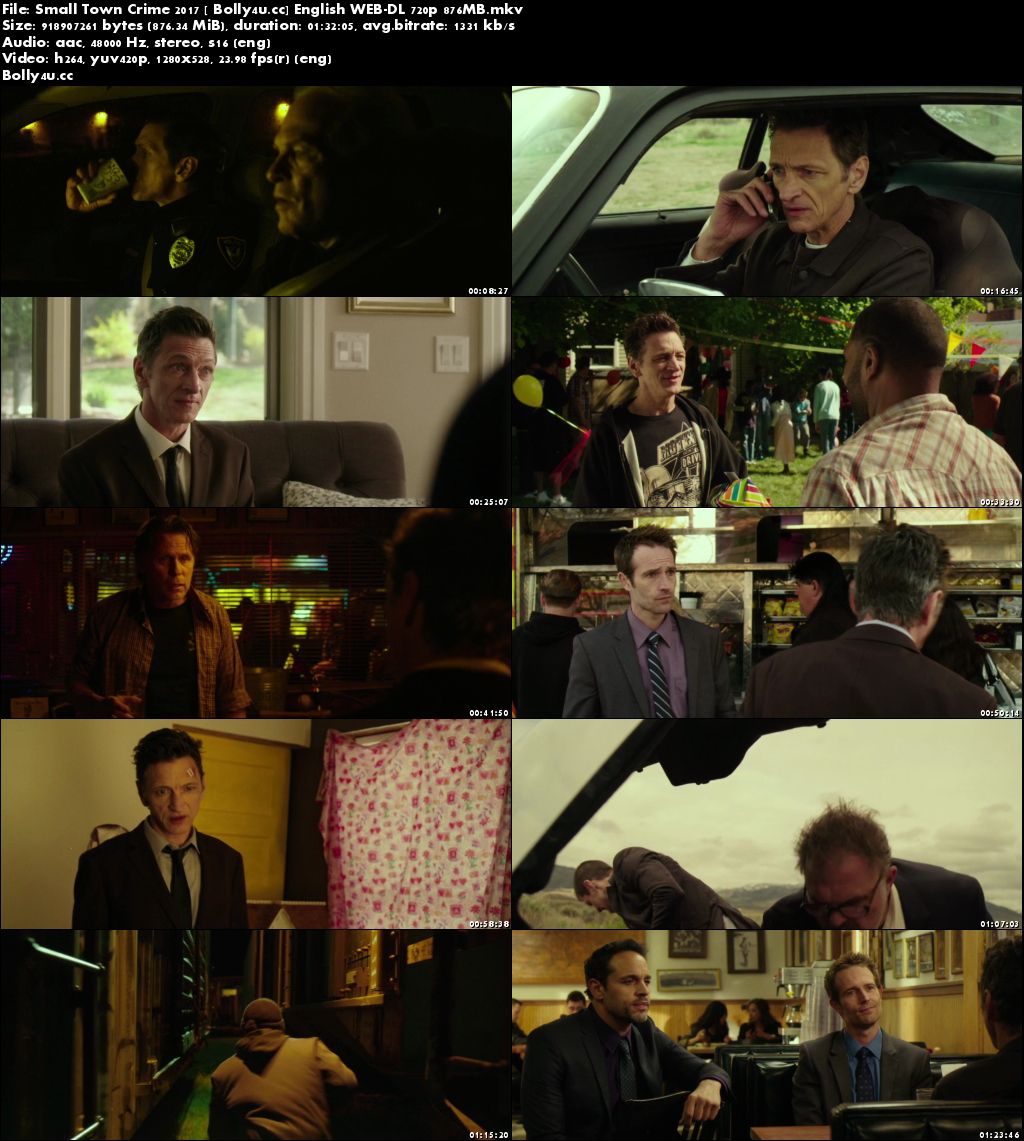 Small Town Crime 2017 WEB-DL 280MB English 480p Download