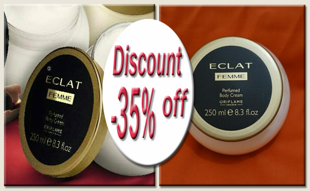 ORIFLAME Eclat Femme Perfumed Body Cream Garda Remaja
