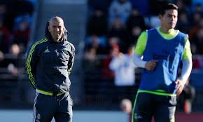 Zidane - Real Madrid -: "James se está poniendo al 100%"