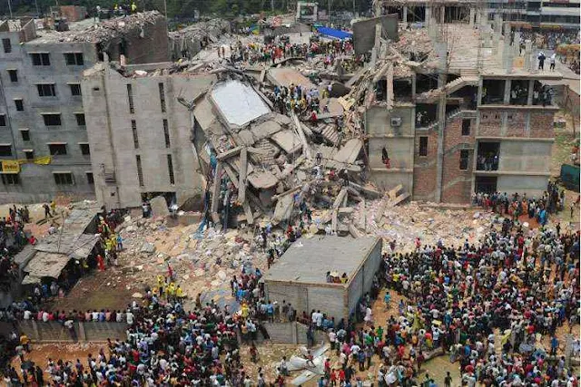 Desabamento fábrica Rana Plaza, Dacca, Bangladesh
