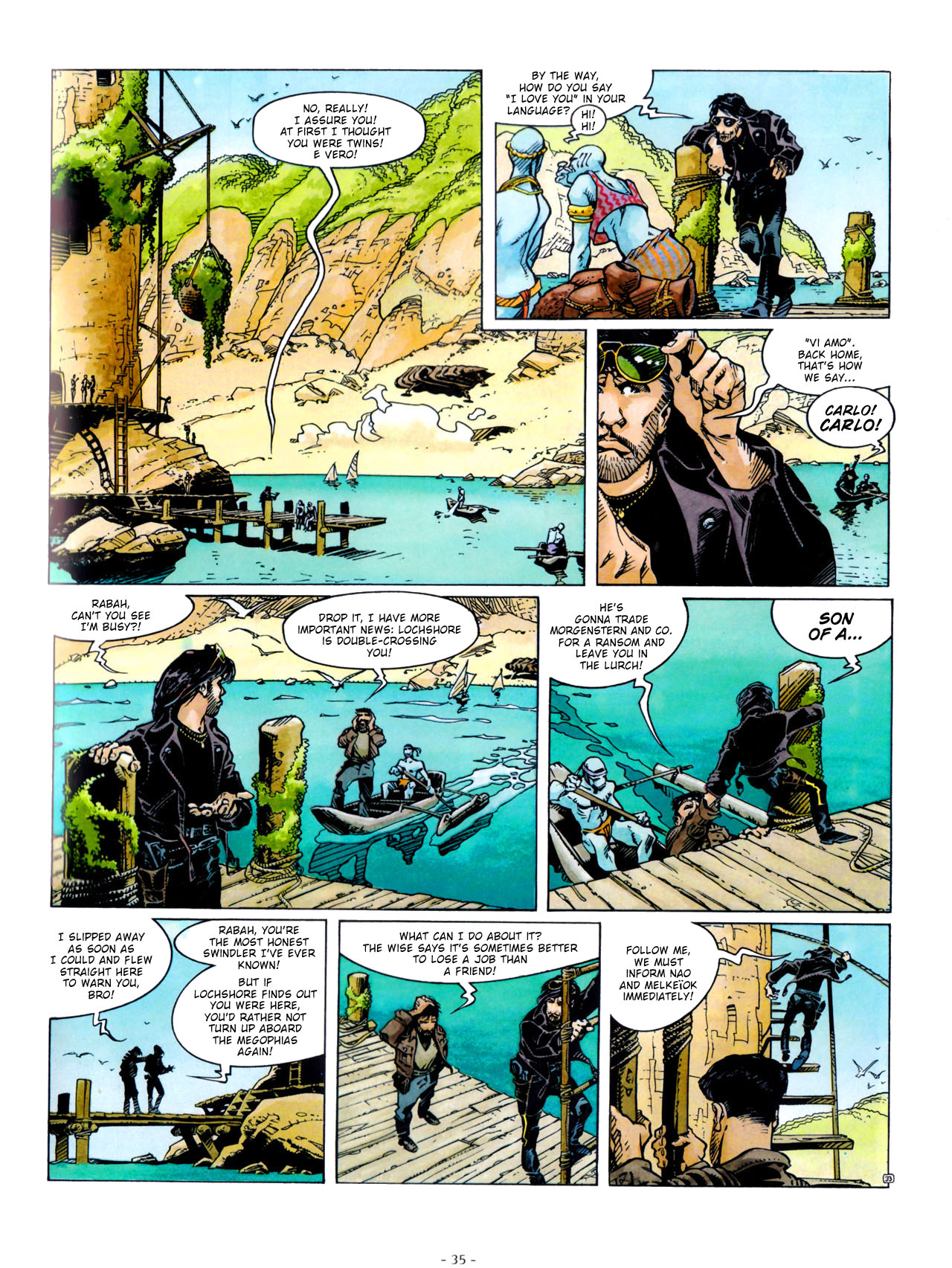 Read online Aquablue comic -  Issue #3 - 36
