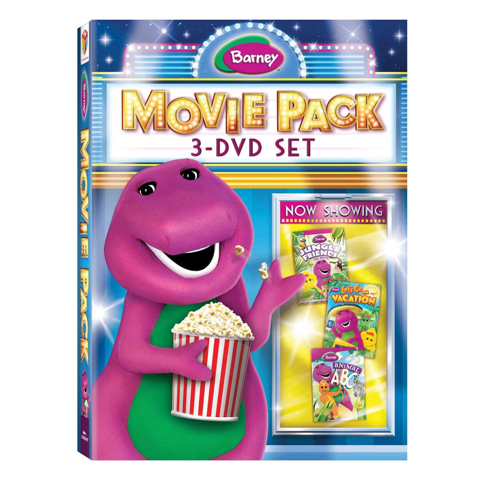 Barney : Movie Pack 3 DVD Set. 