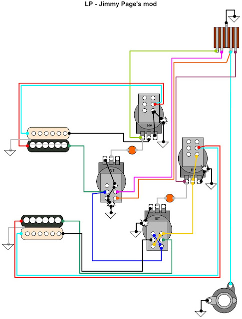 Hermetico Guitar: Wiring Diagram: Jimmy Page's mod 2012 gibson les paul studio wiring diagram 